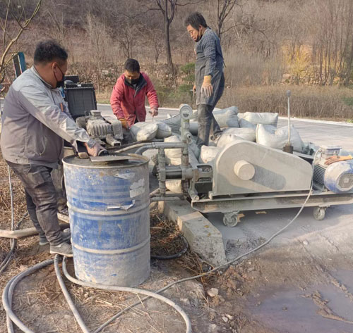 射阳路面下沉注浆